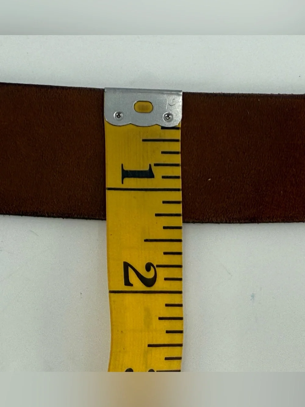 Honest by Brighton Vintage Tan‎ Leather Belt 42